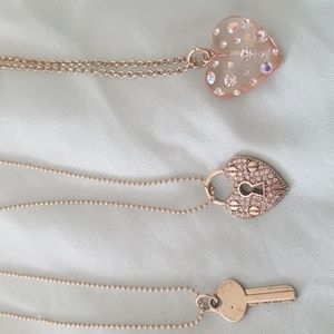 Love by Betsey Johnson Necklace Set